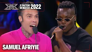 Samuel Afriyie canta "Riso con pollo" inedito | Audizioni 2022 X Factor Rewatch