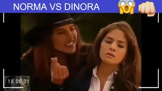 pasi n de gavilanes norma pelea con dinora
