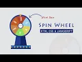 Spin Wheel using CSS JavaScript Lucky Spinning Wheel Game Spinning Wheel