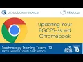 Here 2 Help How to update a PGCPS-issued Chromebook