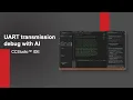 Debugging UART transmission issues with AI in CCStudio IDE
