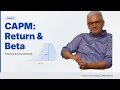CAPM Calculating Return Beta Systematic Risk