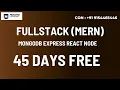 MERN Stack Day-25 React Node MongoDB Machine Learning AI Online Training Best