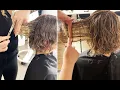 Layered Bob Haircut Tutorial for Curly Hair Tips for cutting Curly