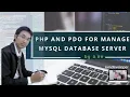 PHP and PDO for Manage MySQL Database Server
