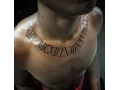 quote tattoos on chest