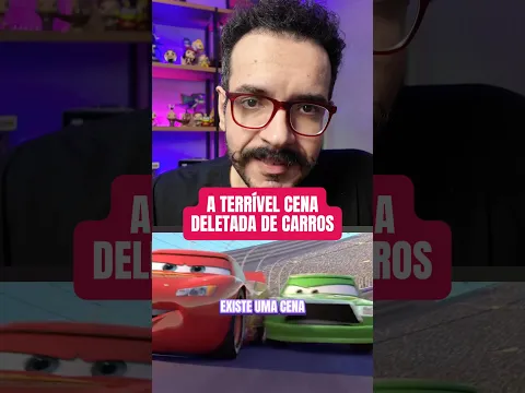 Cena deletada bizarra do filme Carros #pixar