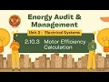 2 10 3 Motor Efficiency Calculation EX703 B