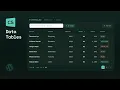 Data Tables for Cornerstone The Complete Overview