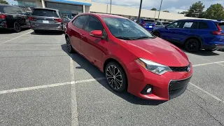 2016 Toyota Corolla Marietta Atlanta Roswell Woodstock Kennesaw GA 499935C