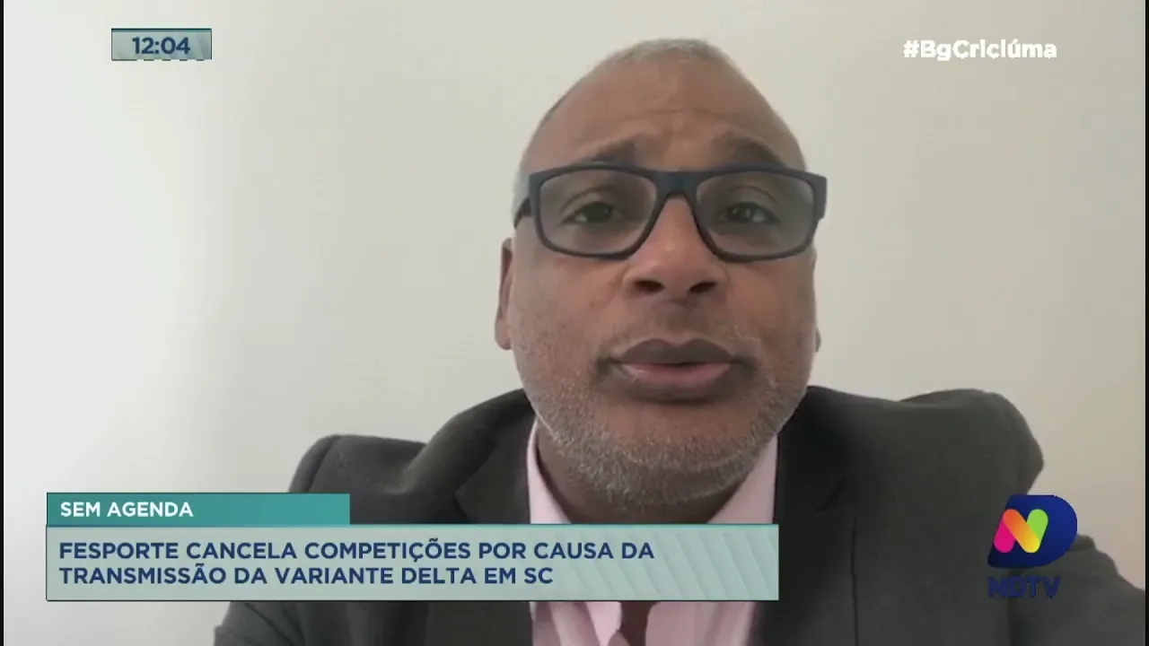 Fesporte cancela competições por causa da transmissão da variante delta em SC
