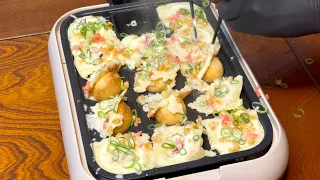 Delicious Takoyaki - Japanese Street Food