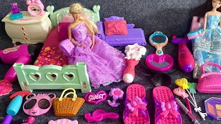 So Satisfying Barbie Doll Toys ✨ Pink Bedroom Setup & Relaxing Playtime