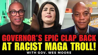 LEMON DROP - Gov. Wes Moore Responds To Laura Loomer's Racist Attacks