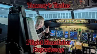 tommys flight simulator experience