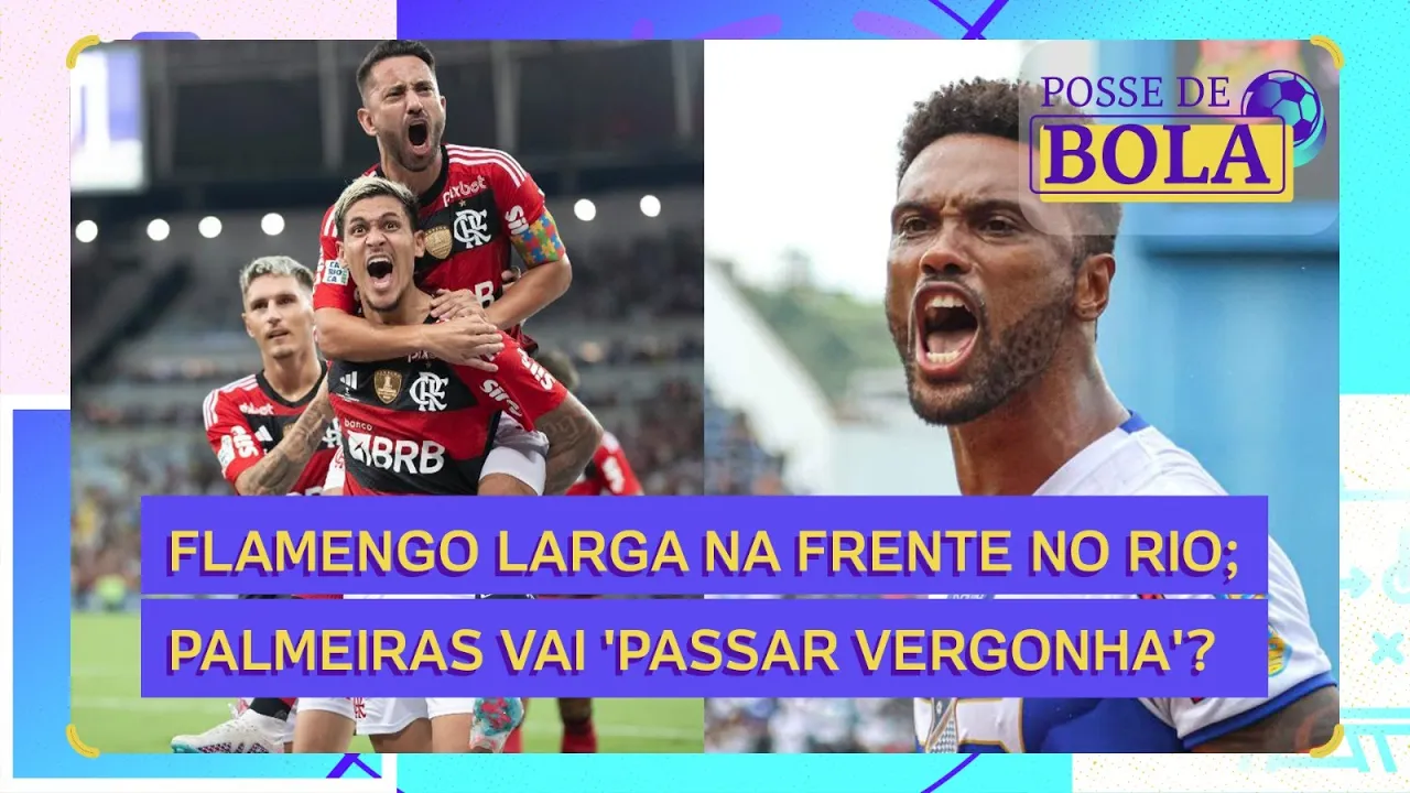 PALMEIRAS subestimou o ÁGUA SANTA? FLAMENGO sem Pedro e Gabigol juntos no ataque? | Posse de Bola