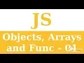 JavaScript Fundamentals - 03 More About Objects and Functions and Array Hindi