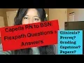 Capella RN to BSN FLEXPATH Q A