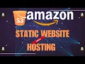 Amazon AWS S3 Free Static Website Hosting with Custom Domain Step by Step GUIDE Website Example