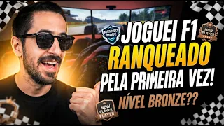 JOGUEI F1 RANQUEADO PELA PRIMEIRA VEZ... Olha no que deu! 😱