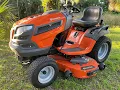 How to adjust level Husqvarna mower deck in 5 minutes John Deere Cub Cadet