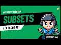 Subsets - LeetCode 78