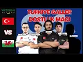 TURKIYE - GALLER DOSTLUK MACI EZICI USTUNLUK IMORR UN UZUN ZAMAN SONRA ILK RESMI MACI