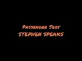Passenger Seat - Stephen Speaks (2 Hours)