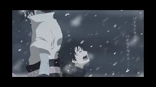 Naruto OST Sadness And Sorrow With Rain And Thunder 