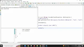 how to insert a row in using java JDBC statement interface how to insert data into database