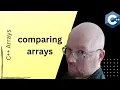 C Arrays for Beginners Part 9 Comparing Arrays
