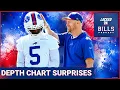 SURPRISES Buffalo Bills Reveal Depth Chart Alec Anderson Kyle Allen Keon Coleman Among Leaders