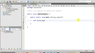Explanation on Java comments and naming conventions