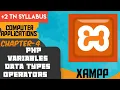 2 TN COMPUTER APPLICATIONS CHAPTER-4 VARIABLES DATA TYPES OPERATORS IN PHP