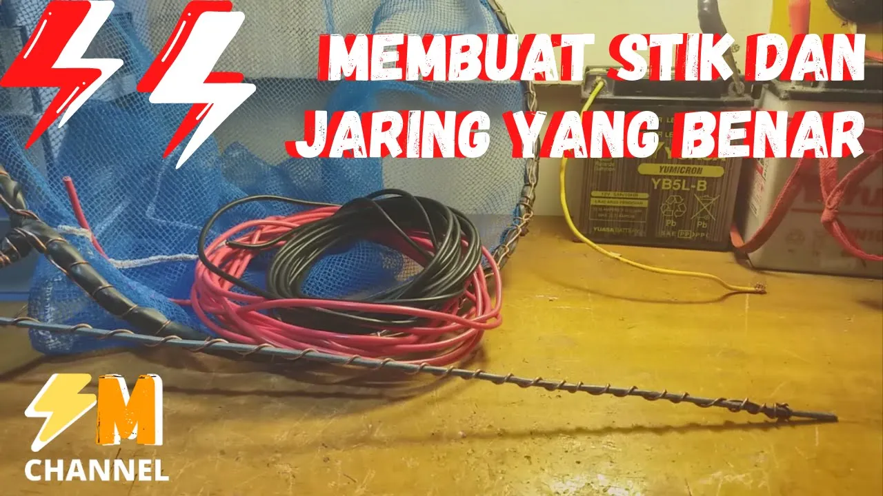 CARA MEMBUAT STIK DAN JARING YANG BENAR