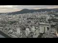 AEROPORTO DE Pouso do A320 da LATAM NVT AIRPORT