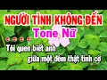 Lagu Karaoke Người Tình Không Đến Tone Nữ Nhạc Sống Bolero Mới Chuẩn Hay | Karaoke Tuyển Chọn