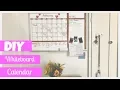 DIY WHITEBOARD CALENDAR
