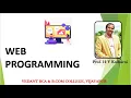 Web Programming 6th Sem 21 Unit-1 Scripting Languages 11th Class