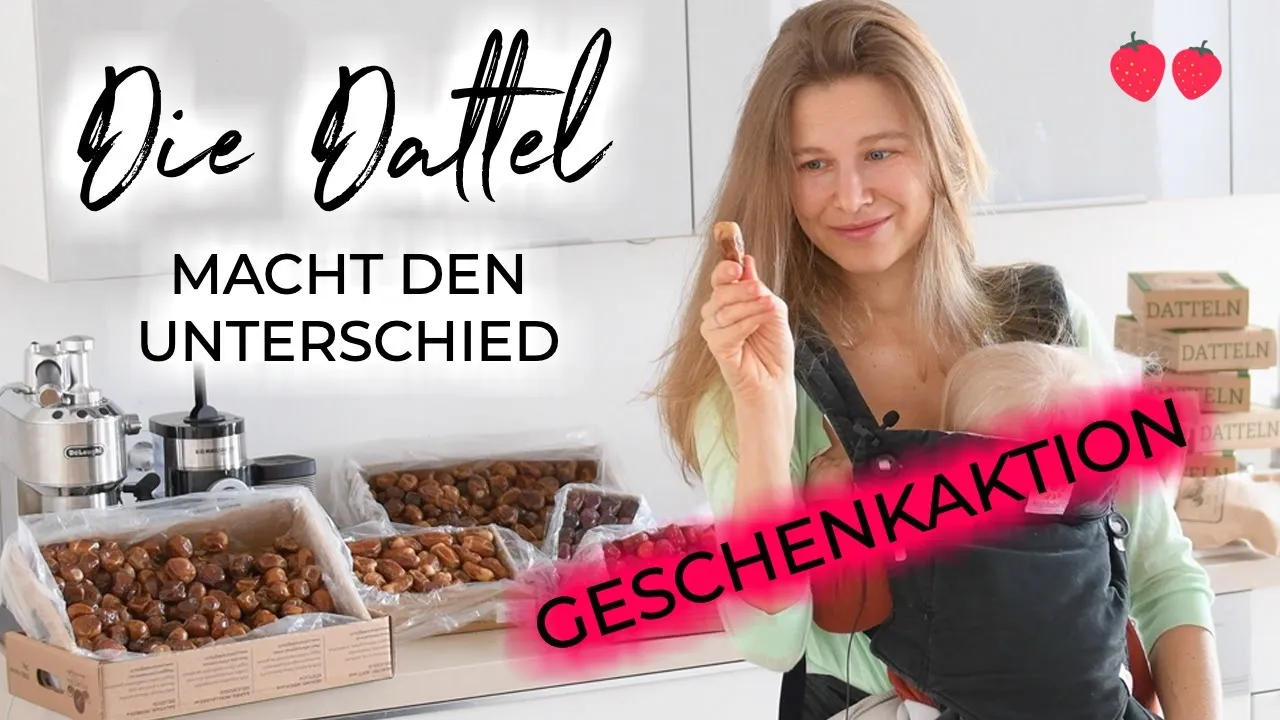 Die richtige DATTEL fr jedes Rezept + GESCHENKAKTION