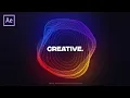 Gradient Typography Animation in After Effects Tutorial - Motion Graphics Tutorial No Plugins
