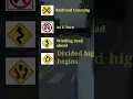 DMV Permit Test Road Signs