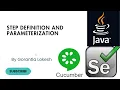 Selenium Java Tutorial 39 Step Definition and Parameterization in Java Selenium TestNG Cucumber