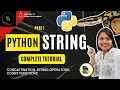 Python String Data Type Operators Mastery Concatenation Length Count Tutorial Part 1