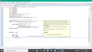 JAVA CURSORS IN COLLECTION By HITESH SIR