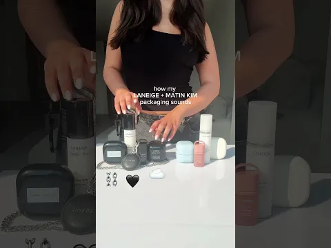 YOU’RE THE FIRST TO HEAR OUR NEW REMIX?!! 😎🖤🎶 Laneige Matin Kim Collection