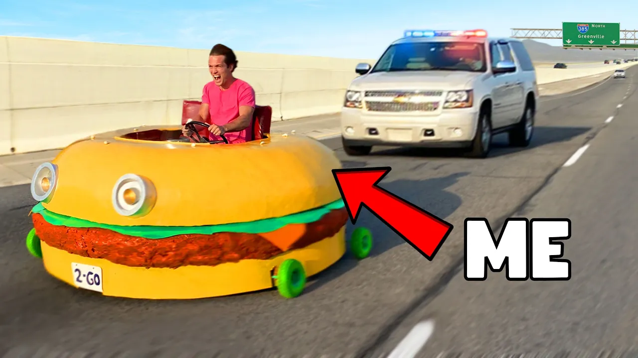 I BUILT THE SPONGEBOB PATTY WAGON I BUILT THE SPONGEBOB PATTY WAGON