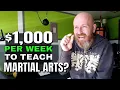 How To Make Money As a Martial Arts Instructor or Personal Trainer Earn More By Charging Less