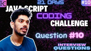 Day 10 Remove Duplicate Objects from an Array JavaScript Coding Challenge JS Interview Ques