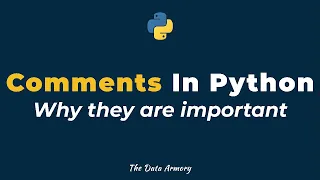 Python Tutorial How to Write Comments in Python